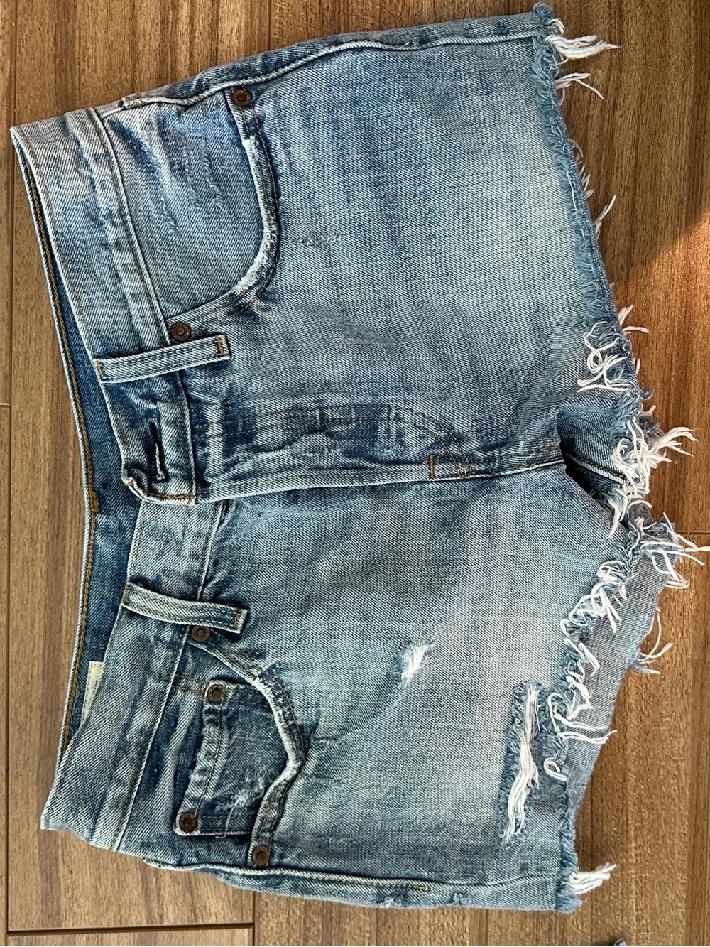 Levis 501 denim shorts